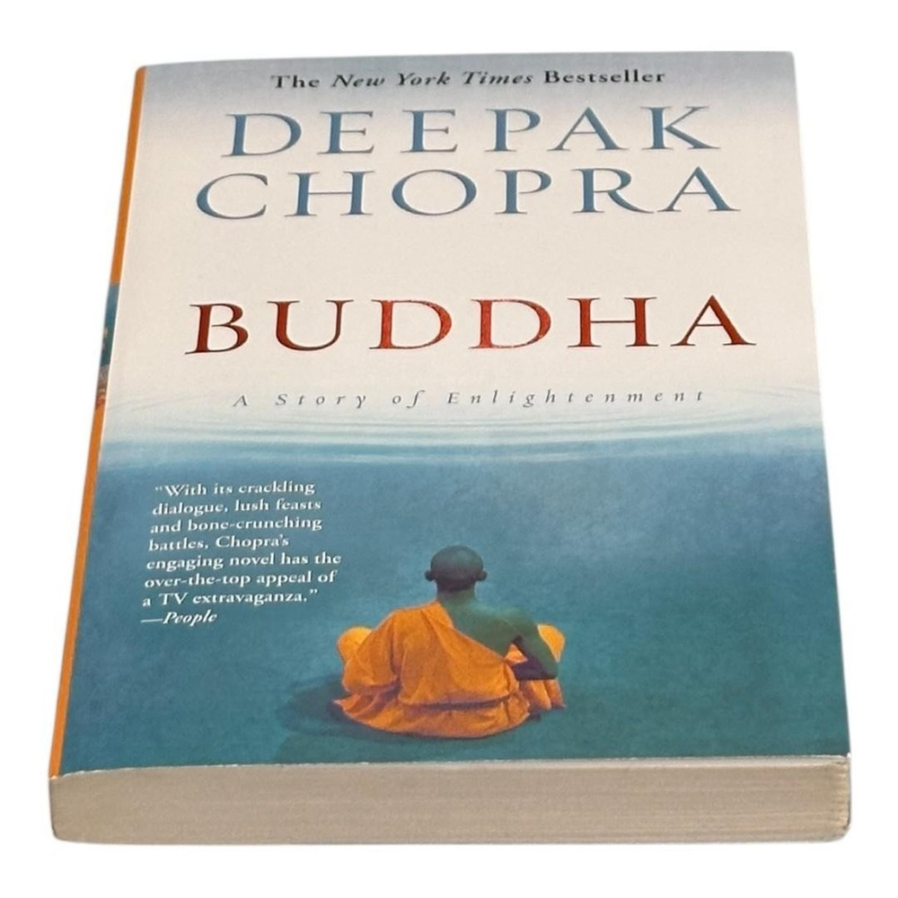 Buddha: A Story of Enlightenment by Deepak Chopra Paperback Spiritual Fiction